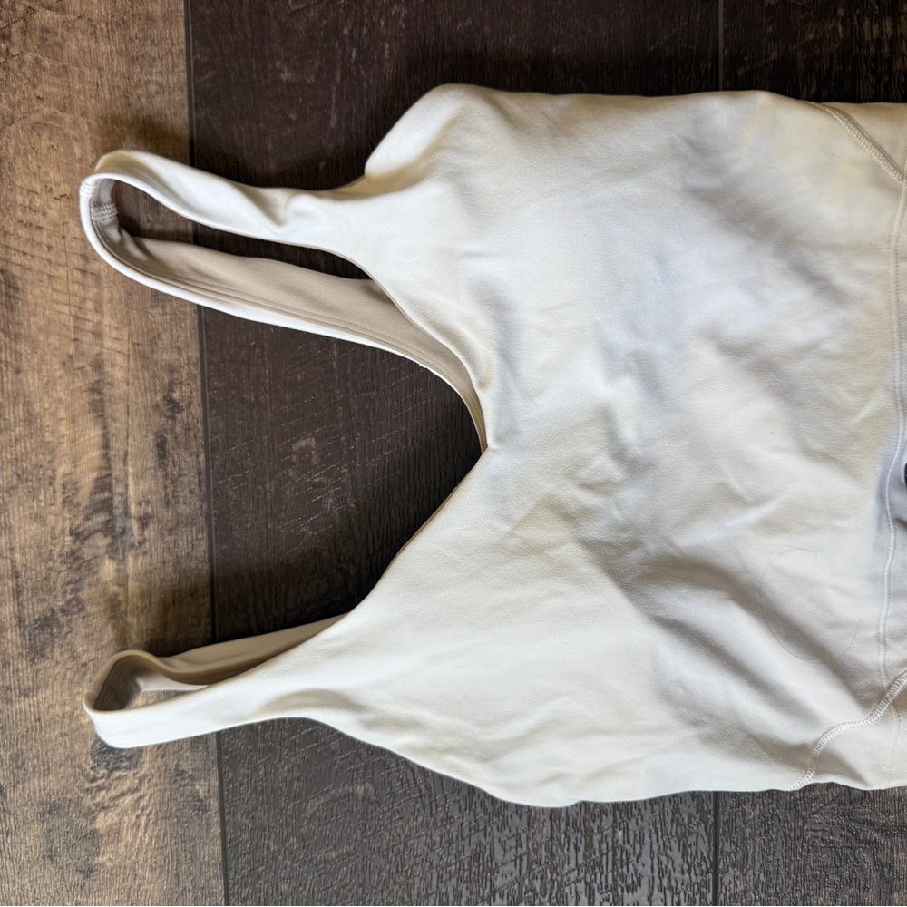 White Lululemon Align Tank